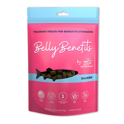 salmon belly benefits - training treats for sensitive stomachs